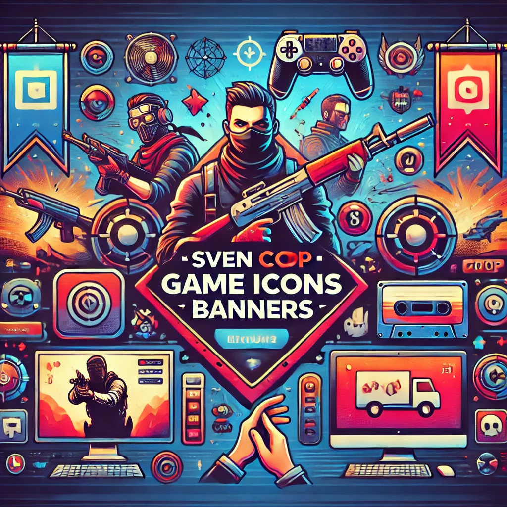 Sven Coop game icons banners