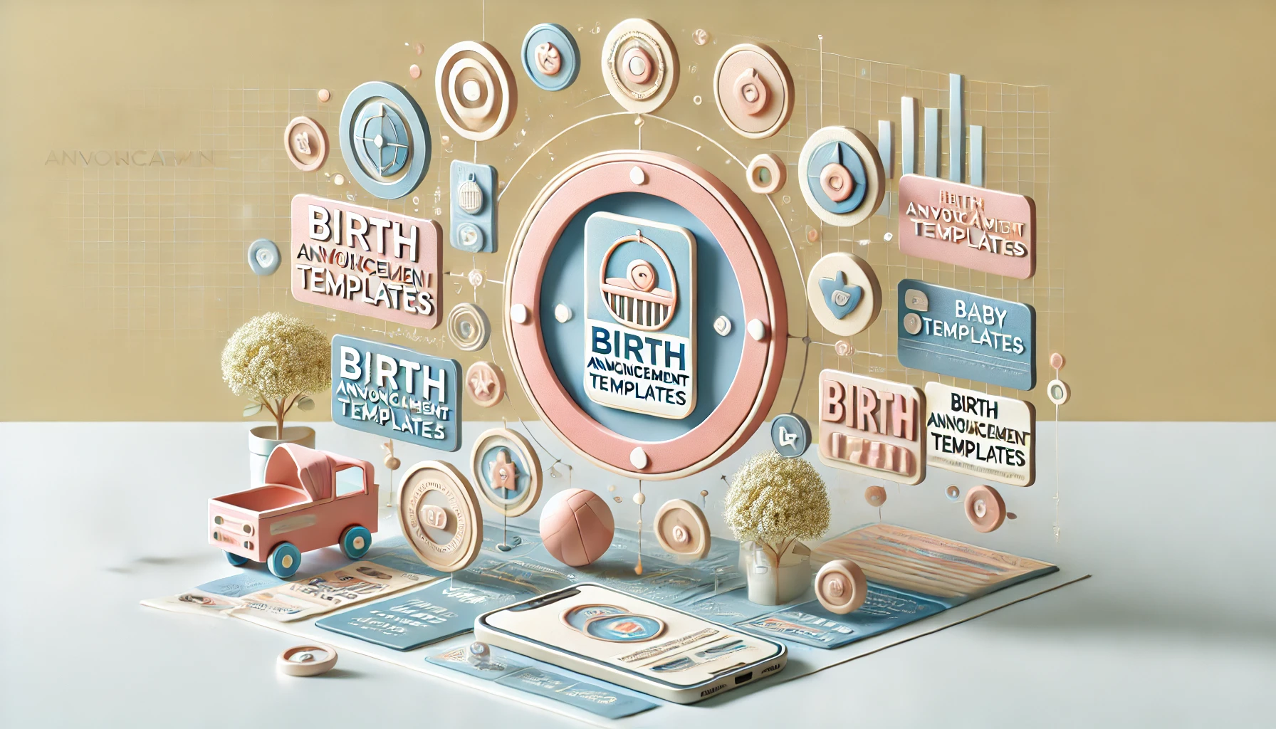 How Birth Announcement Templates Can Enhance Your Brand