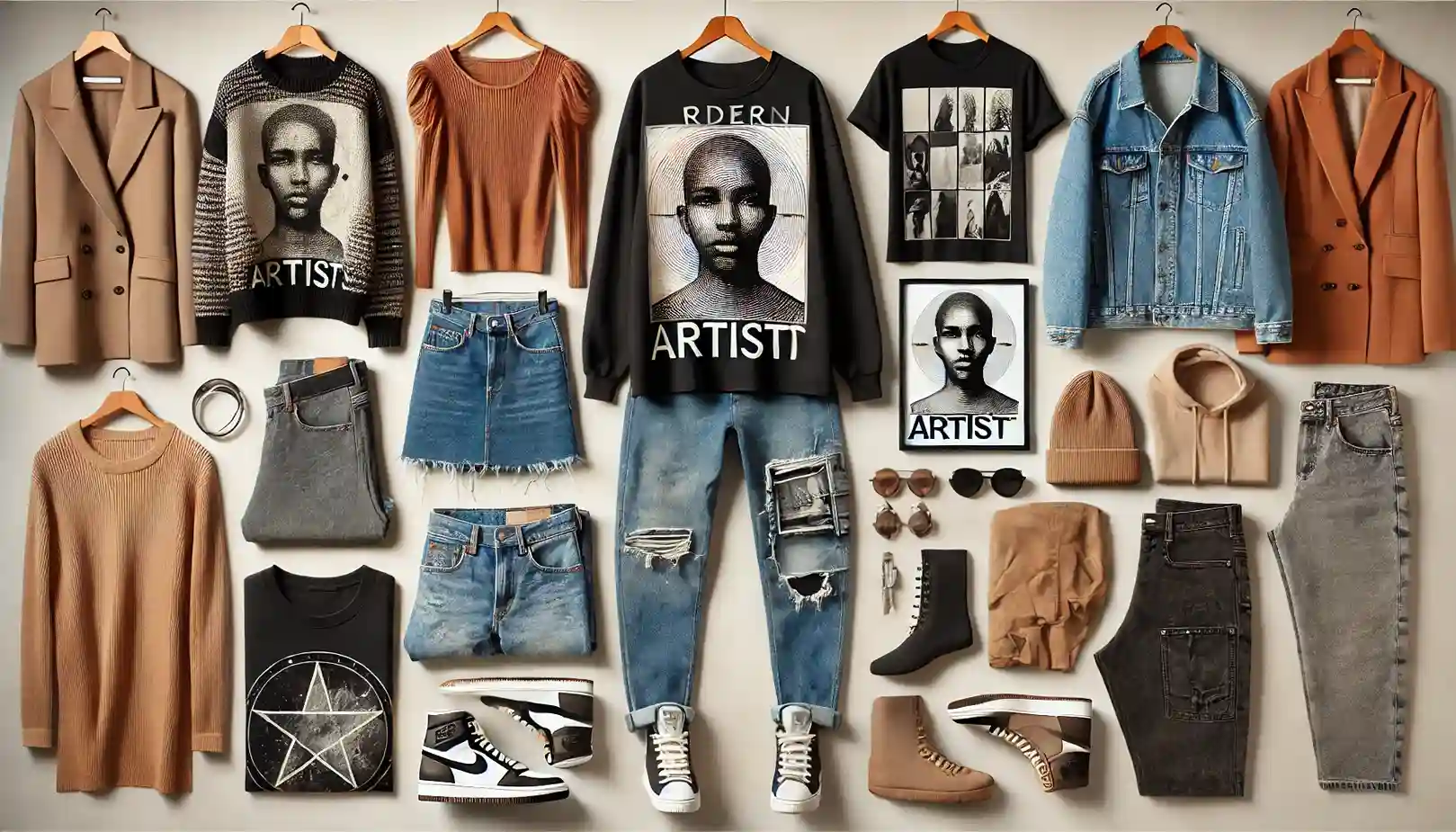 How to Style a Modern Artists Graphic Tee for Any Occasion