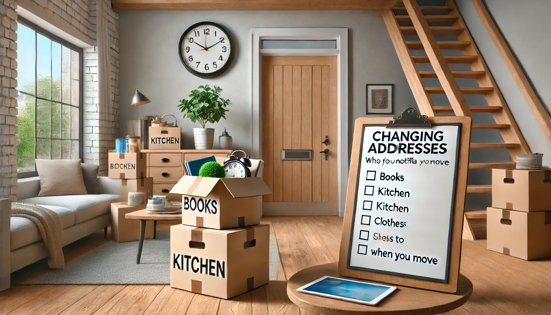 Changing Addresses: Checklist of Who to Notify When You Move