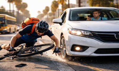 Distracted Driving Bicycle Accidents Los Angeles